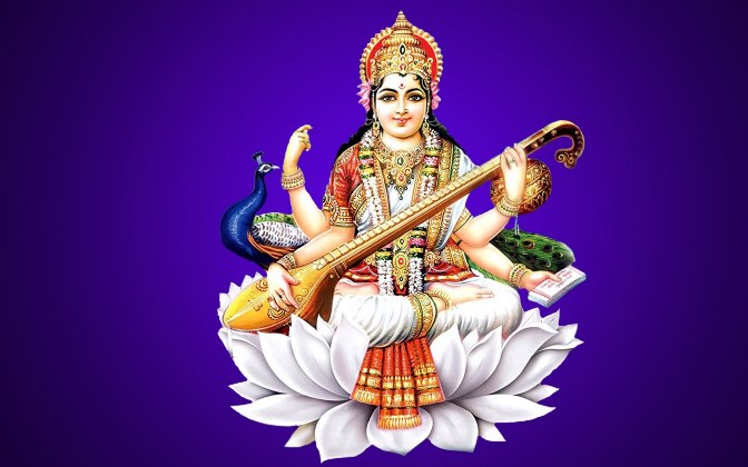 Hindu Goddess Saraswati Mata HD wallpaper  Pxfuel