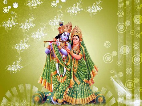 Beautiful Radha Krishna HD Wallpaper