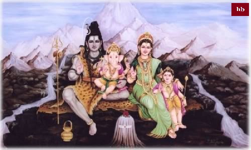 lord ganesha family